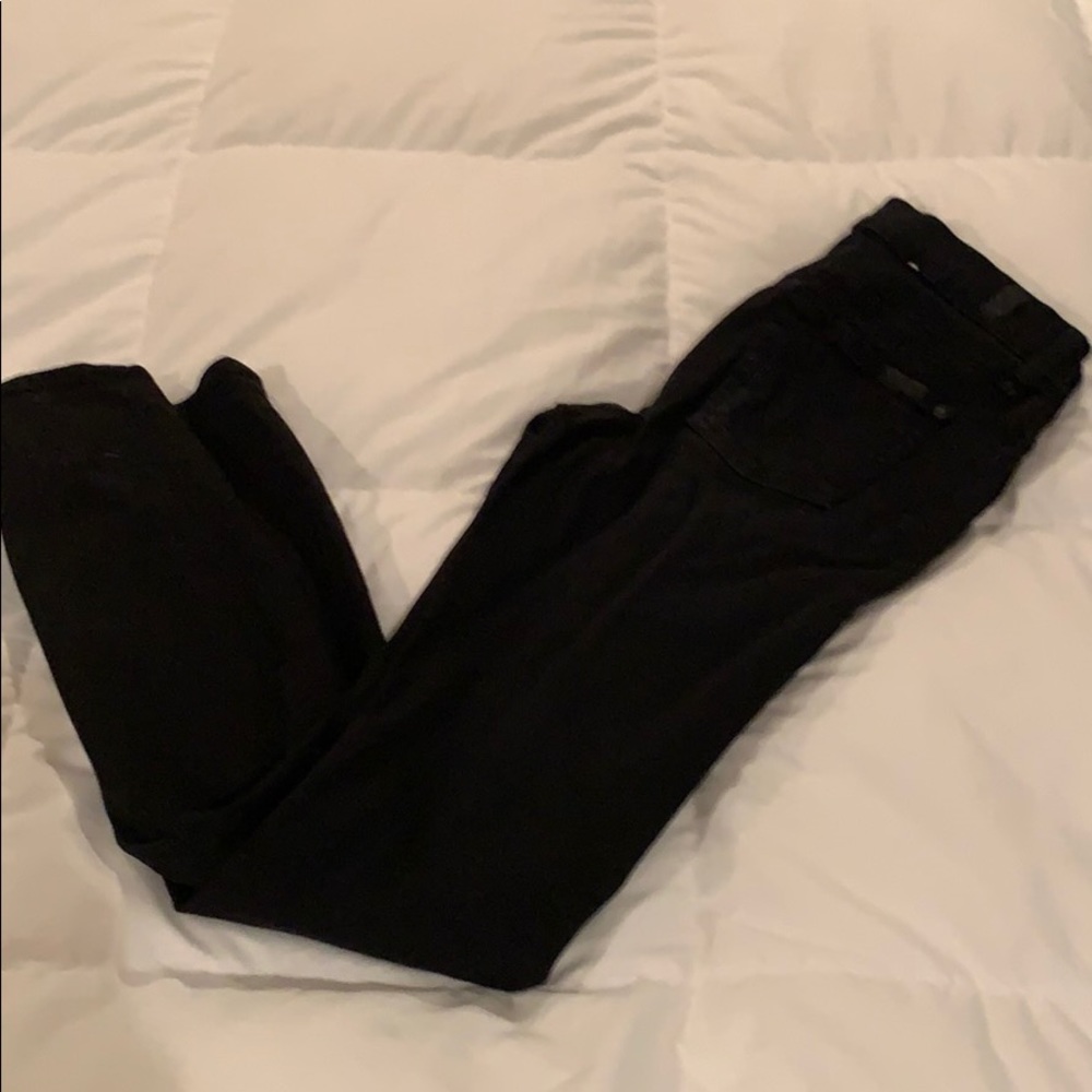Seven for all Mankind skinny black jeans